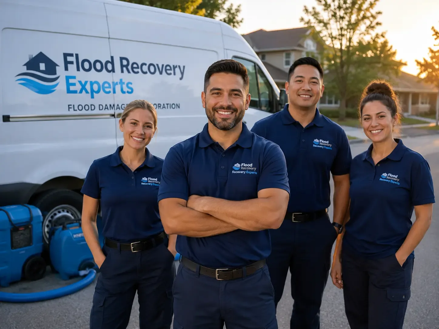 Flood Damage Cleanup company in Evergreen, LA